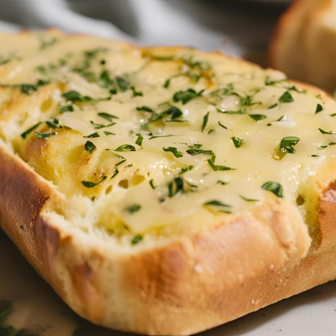 Knoflookbrood van de kamado