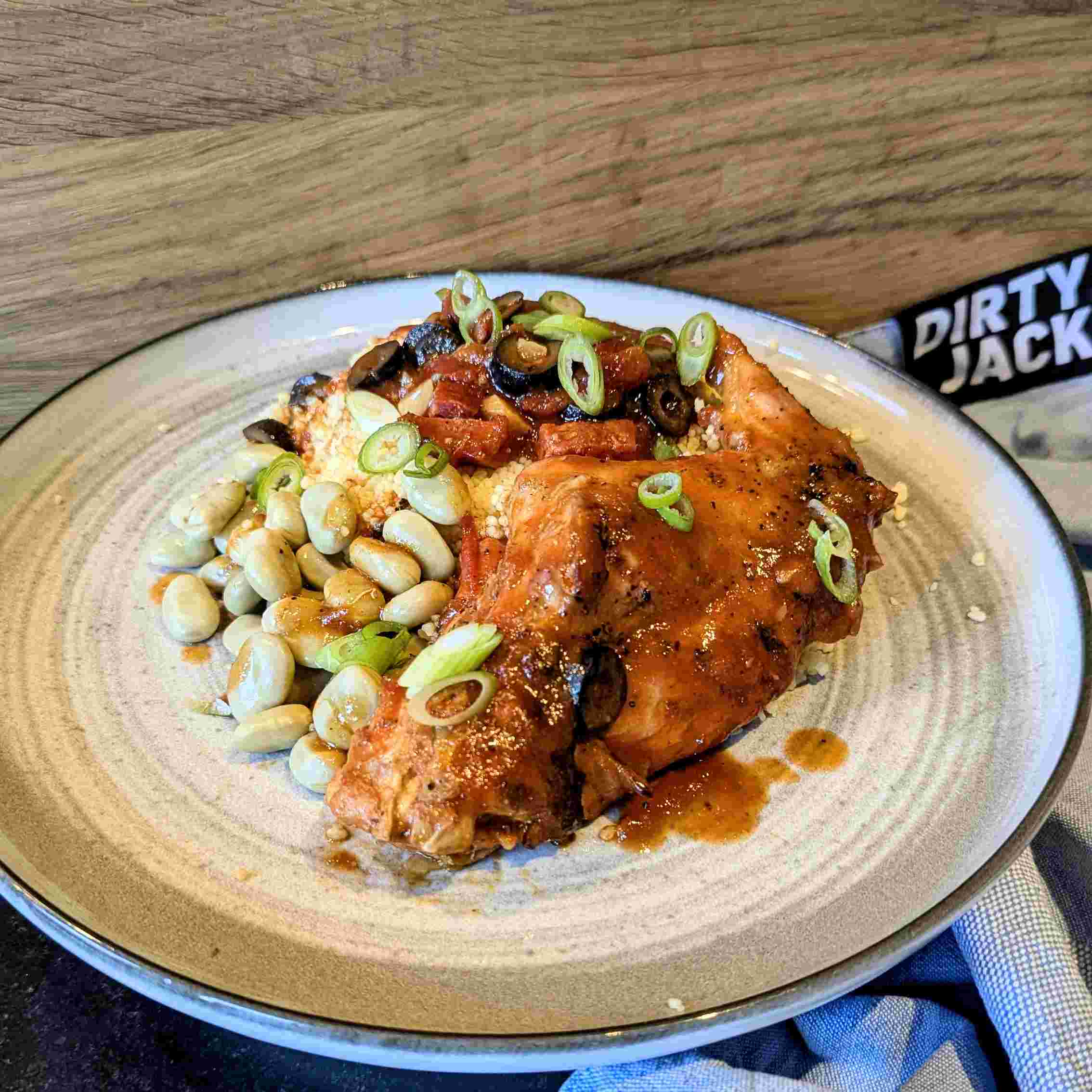 Gestoofde Konijnenbouten in Tomatensaus